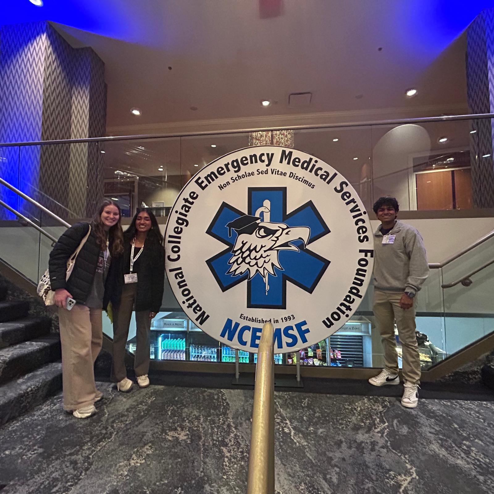 Gamecock EMS members at the NCEMSF conference